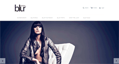 Desktop Screenshot of blurleather.com